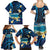 French Polynesia Tetiaroa Atoll Family Matching Summer Maxi Dress and Hawaiian Shirt Polynesian Curves Style