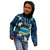 French Polynesia Tetiaroa Atoll Kid Hoodie Polynesian Curves Style