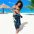 French Polynesia Tetiaroa Atoll Sarong Polynesian Curves Style