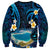 French Polynesia Tetiaroa Atoll Sweatshirt Polynesian Curves Style