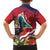 Personalised Kiribati Tarawa Atoll Family Matching Puletasi and Hawaiian Shirt Frigate Bird With Map Tropical Style