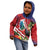 Personalised Kiribati Tarawa Atoll Kid Hoodie Frigate Bird With Map Tropical Style