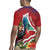 Personalised Kiribati Tarawa Atoll Rugby Jersey Frigate Bird With Map Tropical Style