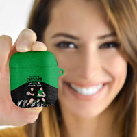 New Zealand and Ireland Rugby AirPods Case Chicago 2025 Go All Black Shamrocks - Polynesian Pride