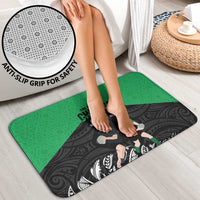 New Zealand and Ireland Rugby Bathroom Set Chicago 2025 Go All Black Shamrocks - Polynesian Pride