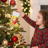 Aloha Hawaii Christmas Stocking Mele Kalikimaka Funny Santa Palaka Quilt Motifs - Polynesian Pride