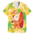 Aloha Hawaii Christmas Family Matching Long Sleeve Bodycon Dress and Hawaiian Shirt Mele Kalikimaka Funny Santa Palaka Quilt Motifs - Polynesian Pride