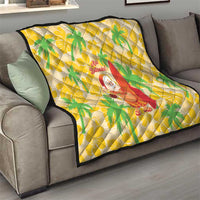 Aloha Hawaii Christmas Quilt Mele Kalikimaka Funny Santa Palaka Quilt Motifs - Polynesian Pride