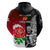 New Zealand And England Rugby Hoodie 2023 World Cup All Black Combine Red Roses LT14 - Polynesian Pride