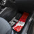 Custom New Zealand And England Rugby Car Mats 2023 World Cup All Black Combine Red Roses LT14 - Polynesian Pride