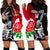 Custom New Zealand And England Rugby Hoodie Dress 2023 World Cup All Black Combine Red Roses LT14 - Polynesian Pride