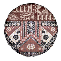 Bula Fiji Spare Tire Cover Unique Masi Tapa Pattern LT14