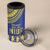 Fakaalofa Lahi Atu Niue 4 in 1 Can Cooler Tumbler Siapo Pattern With Puakenikeni