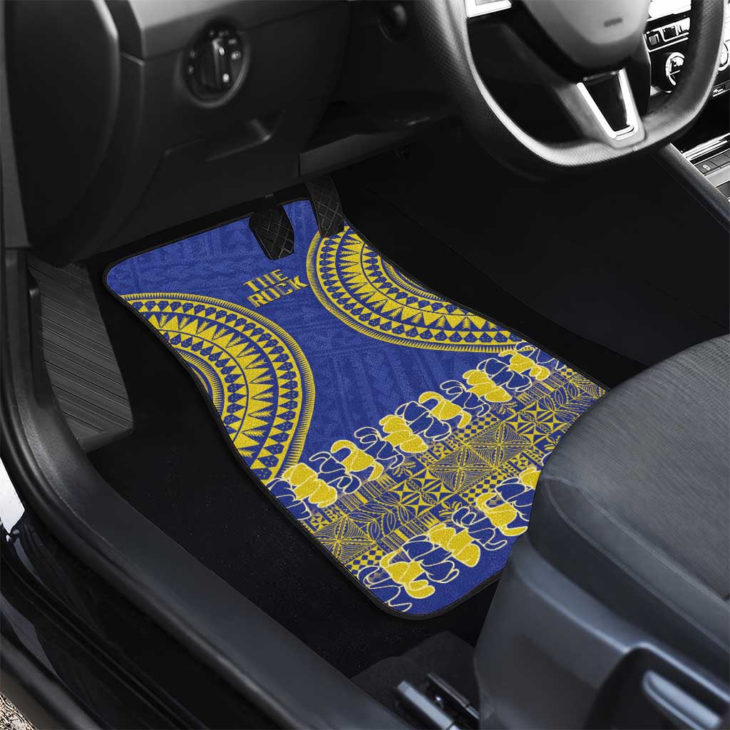 Fakaalofa Lahi Atu Niue Car Mats Siapo Pattern With Puakenikeni