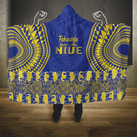Fakaalofa Lahi Atu Niue Hooded Blanket Siapo Pattern With Puakenikeni