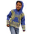 Fakaalofa Lahi Atu Niue Kid Hoodie Siapo Pattern With Puakenikeni