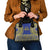 Fakaalofa Lahi Atu Niue Shoulder Handbag Siapo Pattern With Puakenikeni