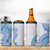 Niue Language Week 4 in 1 Can Cooler Tumbler The Rock Coconut Crab - Siapo Blue Pastel