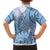 Niue Language Week Hawaiian Shirt The Rock Coconut Crab - Siapo Blue Pastel