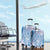 Niue Language Week Luggage Cover The Rock Coconut Crab - Siapo Blue Pastel