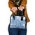 Niue Language Week Shoulder Handbag The Rock Coconut Crab - Siapo Blue Pastel
