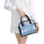 Niue Language Week Shoulder Handbag The Rock Coconut Crab - Siapo Blue Pastel