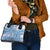 Niue Language Week Shoulder Handbag The Rock Coconut Crab - Siapo Blue Pastel
