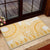 Niue Language Week Rubber Doormat The Rock Coconut Crab - Siapo Gold Pastel