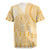 Niue Language Week Rugby Jersey The Rock Coconut Crab - Siapo Gold Pastel