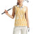 Niue Language Week Women Sleeveless Polo Shirt The Rock Coconut Crab - Siapo Gold Pastel