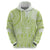 Lime Green Niue Language Week Hoodie The Rock Coconut Crab - Siapo Pattern