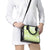 Lime Green Niue Language Week Shoulder Handbag The Rock Coconut Crab - Siapo Pattern