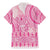 Pink Niue Language Week Family Matching Mermaid Dress and Hawaiian Shirt The Rock Coconut Crab - Siapo Pattern