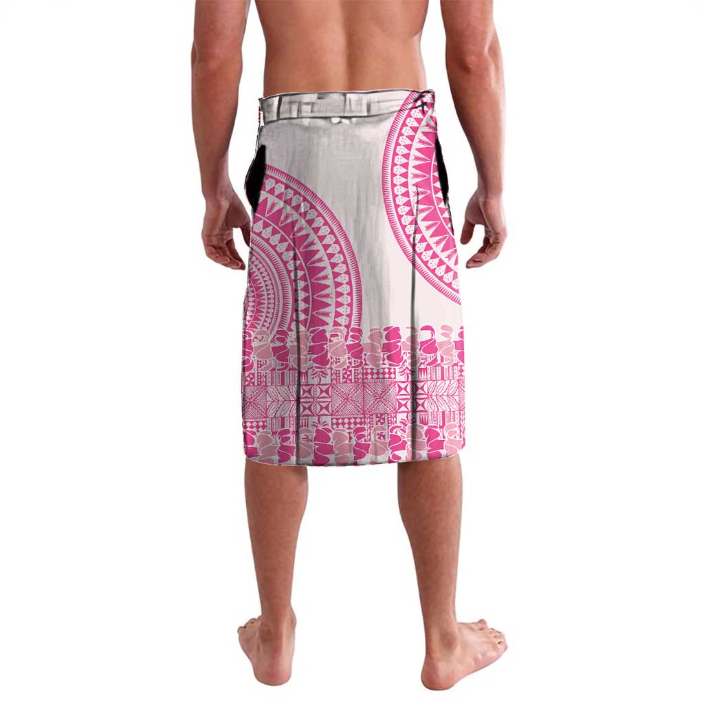 Pink Niue Language Week Lavalava The Rock Coconut Crab - Siapo Pattern