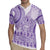 Purple Niue Language Week Rugby Jersey The Rock Coconut Crab - Siapo Pattern