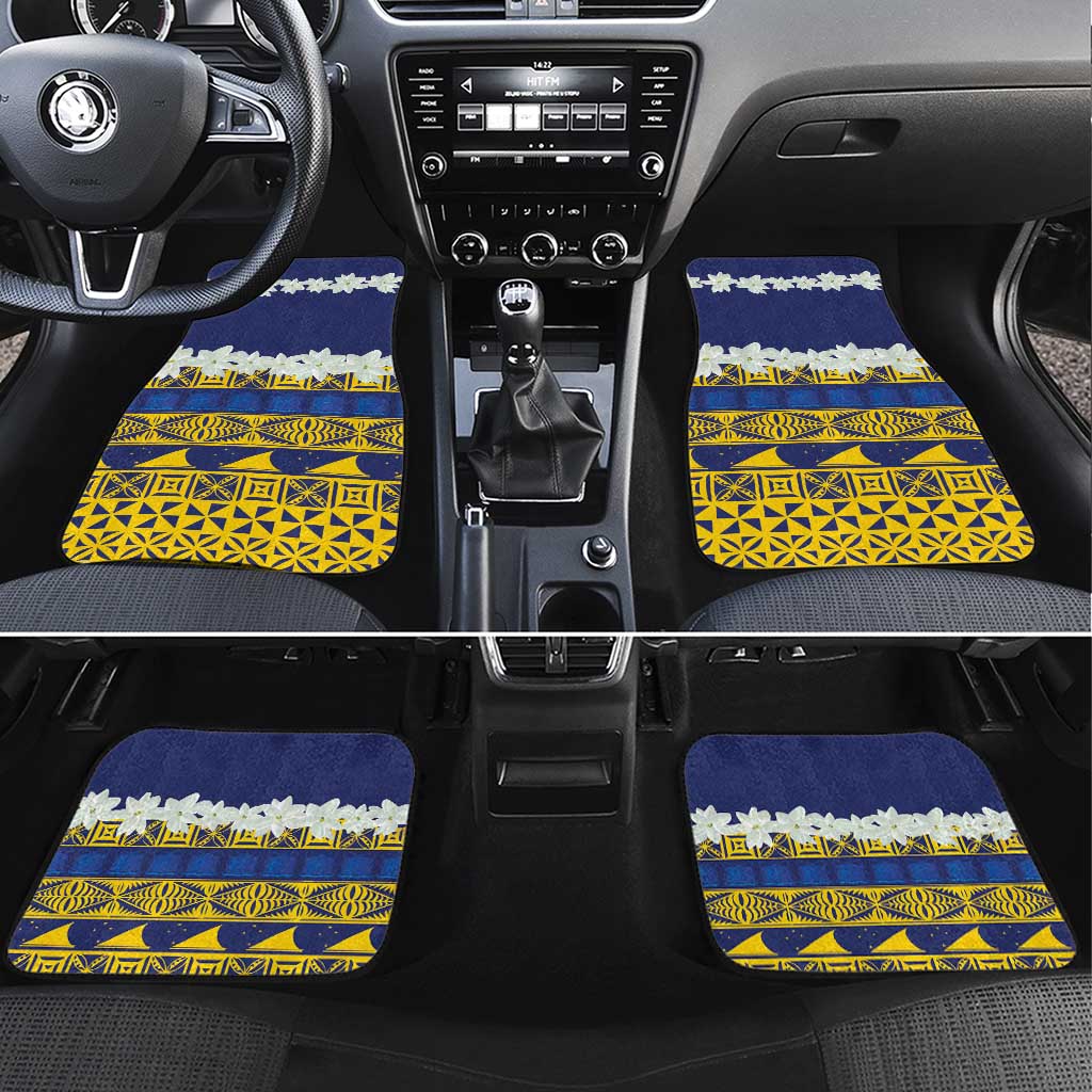 Tokelau Language Week Car Mats Tokelauan Tuluma With Gardenia Thunbergia