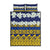 Tokelau Language Week Quilt Bed Set Tokelauan Tuluma With Gardenia Thunbergia