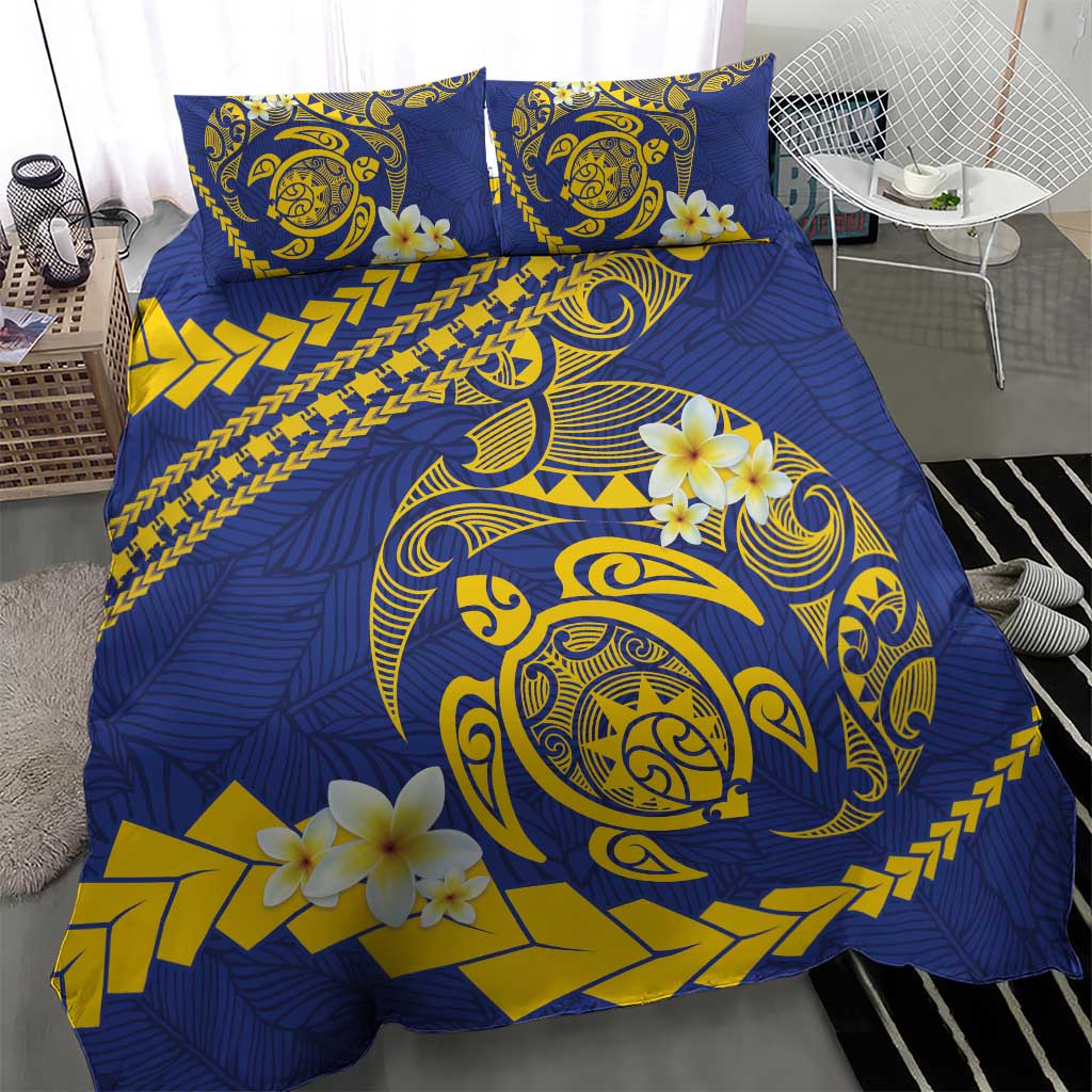 Te Vaiaho o te Gagana Tokelau Bedding Set Polynesian Turtle - Malo Ni!