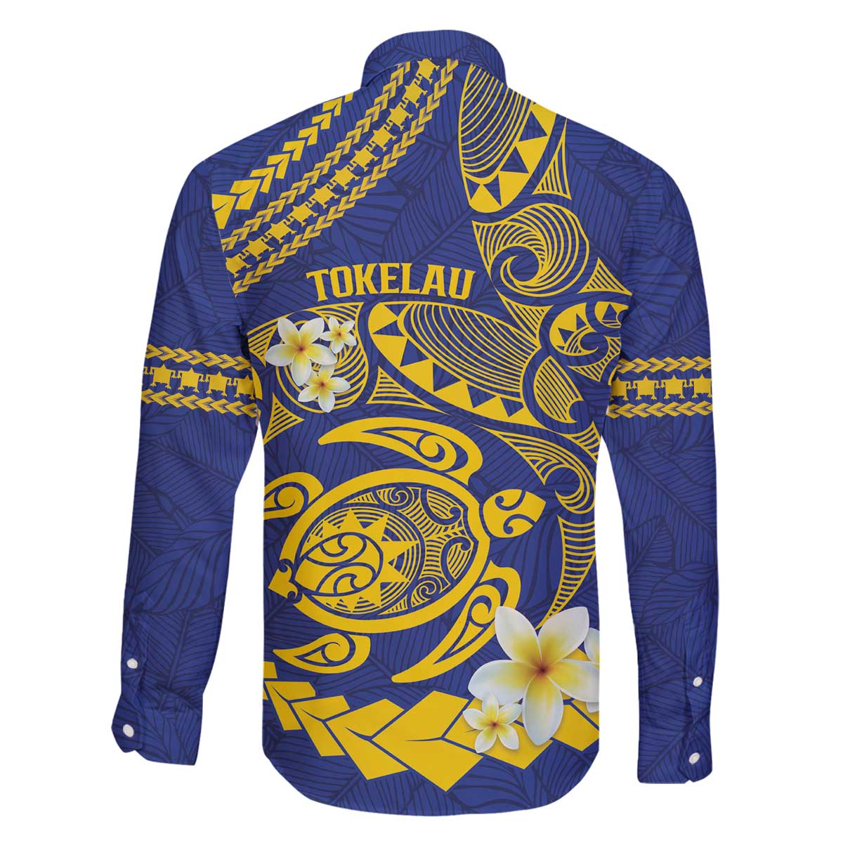 Te Vaiaho o te Gagana Tokelau Family Matching Off The Shoulder Long Sleeve Dress and Hawaiian Shirt Polynesian Turtle - Malo Ni!