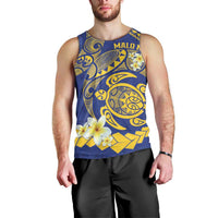 Te Vaiaho o te Gagana Tokelau Men Tank Top Polynesian Turtle - Malo Ni!