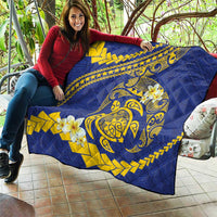 Te Vaiaho o te Gagana Tokelau Quilt Polynesian Turtle - Malo Ni!