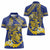 Te Vaiaho o te Gagana Tokelau Women Polo Shirt Polynesian Turtle - Malo Ni!