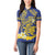 Te Vaiaho o te Gagana Tokelau Women Polo Shirt Polynesian Turtle - Malo Ni!