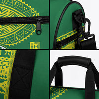 Fiji Tailevu Rugby Custom Duffle Bag Go Champions Fijian Tapa Pattern LT14 - Polynesian Pride