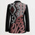 New Zealand Blazer Aotearoa Kowhaiwhai Mix Taniko Art - Polynesian Pride