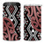 New Zealand 4 in 1 Can Cooler Tumbler Aotearoa Kowhaiwhai Mix Taniko Art - Brown
