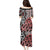 New Zealand Family Matching Puletasi Dress and Hawaiian Shirt Aotearoa Kowhaiwhai Mix Taniko Art LT14 - Polynesian Pride