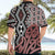 New Zealand Hawaiian Shirt Aotearoa Kowhaiwhai Mix Taniko Art LT14 - Polynesian Pride