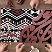 New Zealand Puzzle Aotearoa Kowhaiwhai Mix Taniko Art LT14 - Polynesian Pride