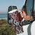 New Zealand Tumbler With Handle Aotearoa Kowhaiwhai Mix Taniko Art - Brown